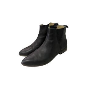 Nisolo Everyday Chelsea Boot Black Leather Ankle Booties Western Women’s 10
